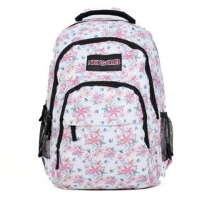 Nicks Club Printed School Backpack for Boys & Girls | 44x28x14 cm | Multiple Compartments