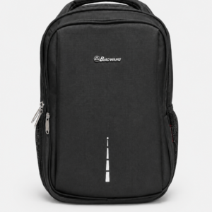 Biao Wang Classic Backpack with Reflective Line Design – Dual Side Pockets