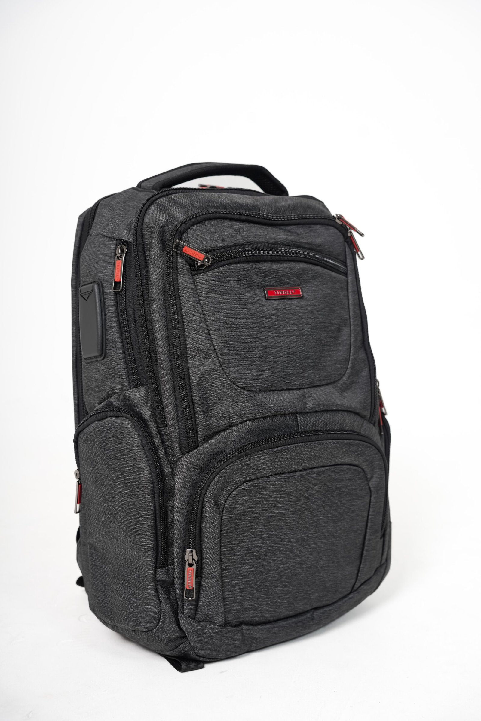 Tiroll Multi-Pocket Heather Backpack - Image 4
